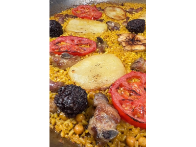 Ricetta da _comeydisfruta_: Paella di riso al forno