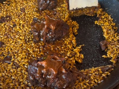 Ricetta di @fanaticook: riso con coda di bue in umido