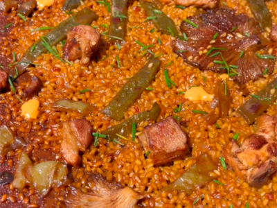 Ricetta di @laninavalenciana: Riso con pollo e costine con salsa teriyaky