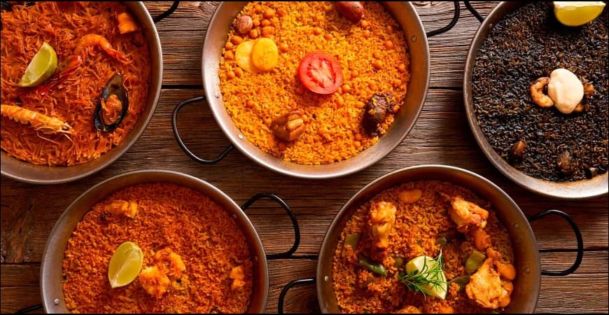 Libri di paella e riso: ricette, tecniche e cultura del riso.