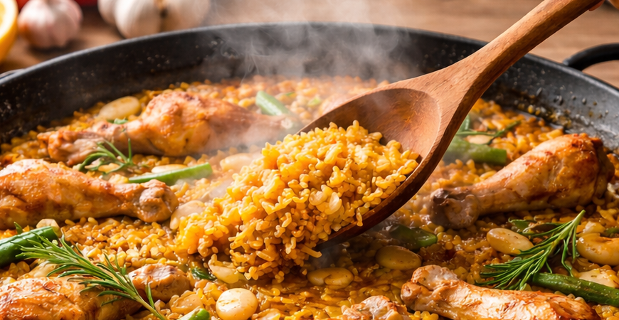 Guía de cómo recalentar la paella