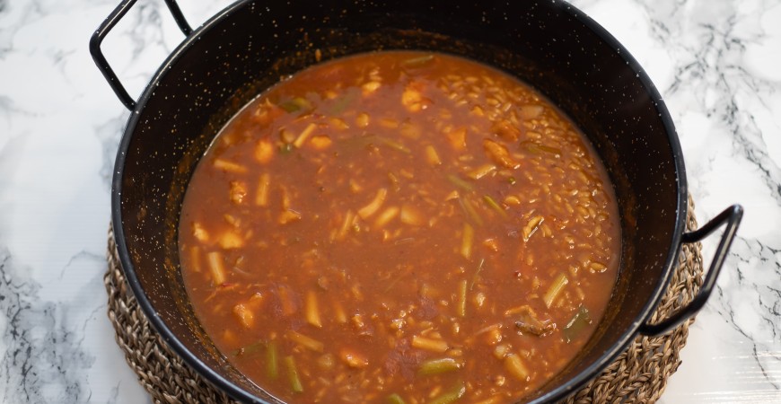 Ricetta de @elchefkent: riso al miele di rana pescatrice