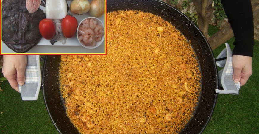 Ricetta facile arroz a banda