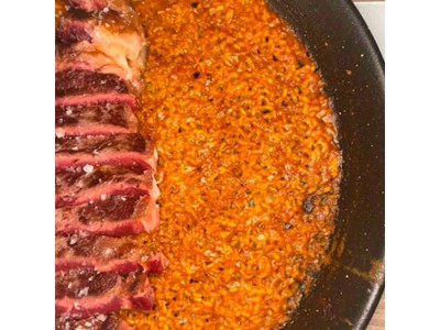 Ricetta de @vadearroces: Riso ribeye di manzo stagionato