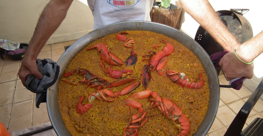 Ricetta facile per il riso con l'aragosta