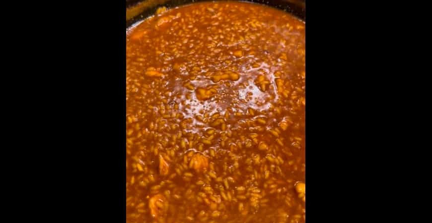 Ricetta di @fanaticook: Riso cremoso alla rana pescatrice e gamberi