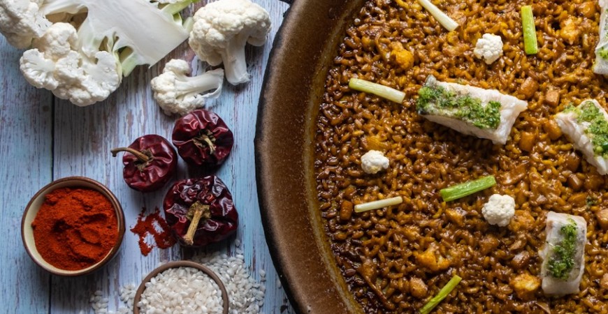 Ricetta di @cocinandoparati10: Merluzzo, cavolo e riso all'aglio