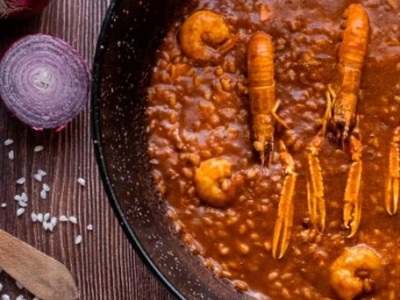 Ricetta di @cocinandoparati10: Riso mantecato con gamberi, gamberi e seppie